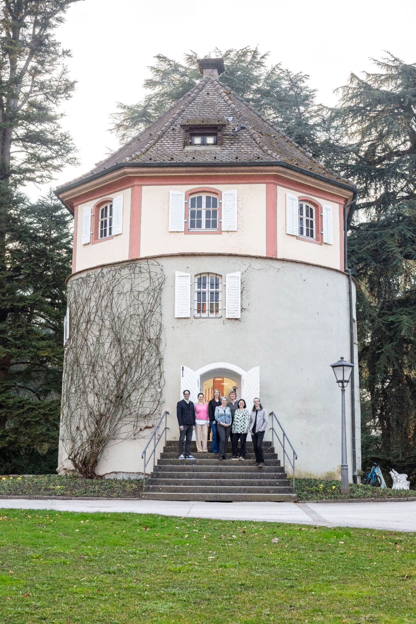 Gebäudeansicht auf der Insel Mainau.