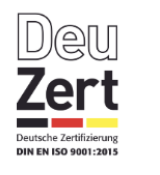 DeuZert Deutsche Zertifizierung – DIN EN ISO 9001:2015